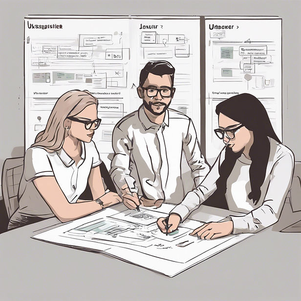 Strategy and planning illustration